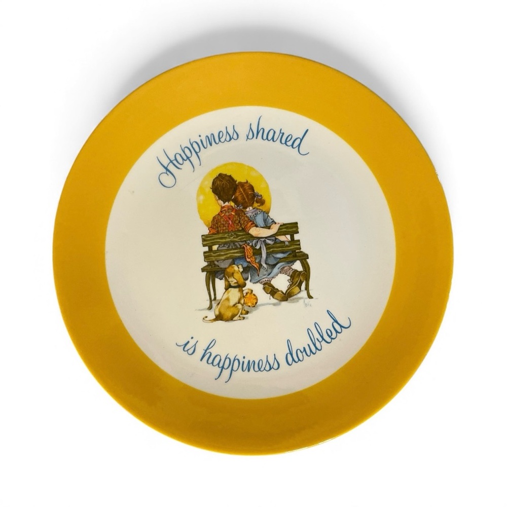 1970s Quote Plate | Sunshine Vintage • Wholesome Aesthetic • Grandmillennial